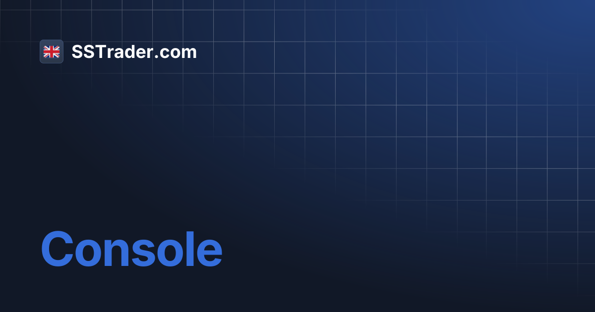 Console | SSTrader.com